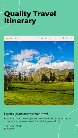 Travel industry Product Display