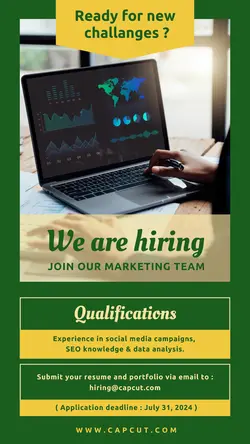 Business Recruitment Instagram Story