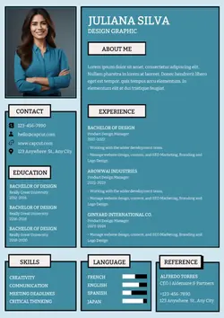 Resume Business Design Graphic Modern