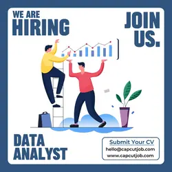 Business recruitment Data Analyst Instagram Post