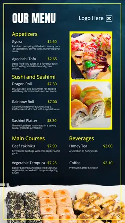 Food Korean Food Menu Instagram Story