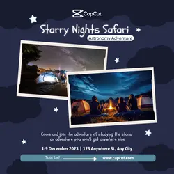 Event Activity Astronomy Night Workshop Instagram Post