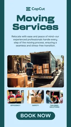 Moving Service Instagram Story