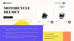 motion helmet show simple style