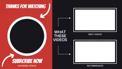 Non - Marketing Simple End Screen Youtube