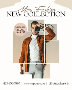 Man Fashion Collection Sale Instagram Portrait