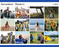 Non-marketing Photo Collage December Moment
