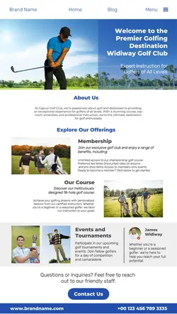 Other Golf Club Instagram Story