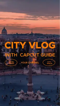 Modern City Vlog Youtube Thumbnail