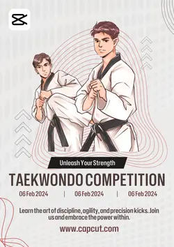 Sports Event Poster Minimalist