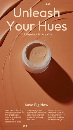 Beauty & Personal care Product display Detail Presentation