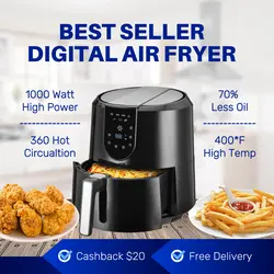 E-commerce Household Air Fryer Product Callout
