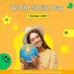 World Smile Day Instagram Post