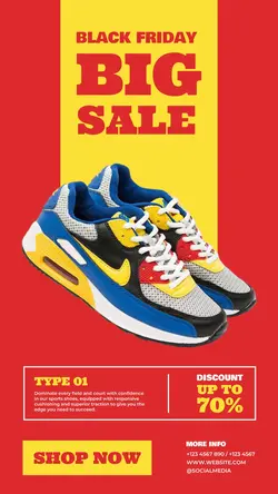 Sport Shoes Promotion for Instagram Story