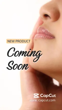 Beauty and Personal Care Product Launching - IG Story - Peach Minimalist