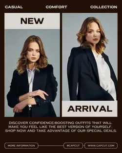 Minimal Fashion Product Display Instagram Post