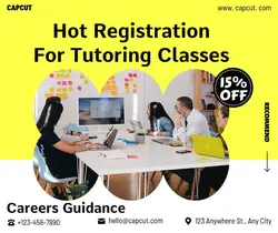 Education Tutoring class promotion Professional
