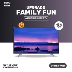 Electronics - Smart TV - Instagram ad