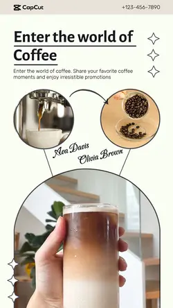 life coffee promotion planting grass