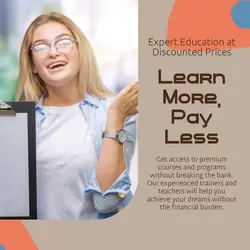 Education and training Price off
