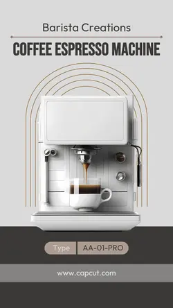 Electronics Coffee Machine Instagram Story