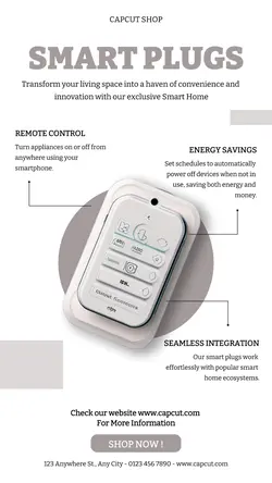 Electronic Smart home Product Display