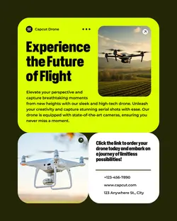 Electronics Drone Product Instagram Portrait