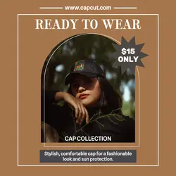 Fashion Industry - Cap - Instagram post