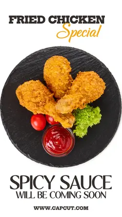 Fried Chicken Special Instagram Story