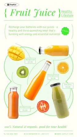 Foods&Beverage Fruit Juice Discount Geometric