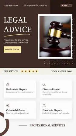 Business Legal advice Branding Modern