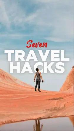 Travel Hacks Youtube Thumbnail