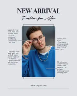 Fashion for Men Details IG Template