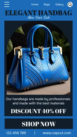 Fashion Handbag Sale Promotion