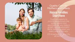 Maternal and infant care General