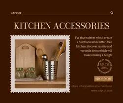 Household Kitchen Accessories Promotion Facebook