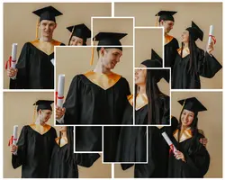 Non-Marketing Photo Collage Graduation