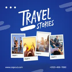 Travel Stories - Instagram Post