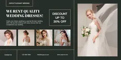 Wedding Dress Rental LinkedIn Company Banner