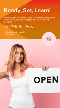 Education and training Countdown