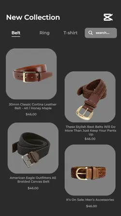 Belt Promotion Sale Instagram Story