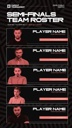 Gaming - Team Roster Announcement