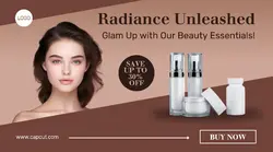 Beauty Cosmetic Promotion Facebook Ads