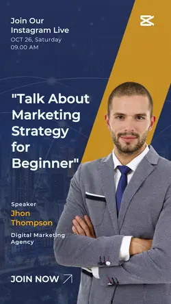 Webinar Digital Marketing Instagram Story