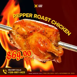 Food and Beverage - Grill Roast Chicken Ads