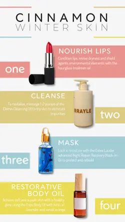Winter Skin Product Display Instagram Story