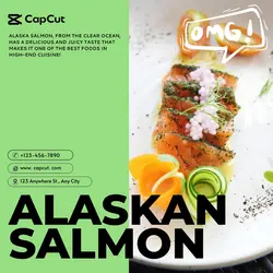 Street food salmon showcase simplicity