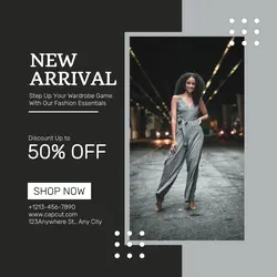 Fashion New Arrival Promotion Instagram Post