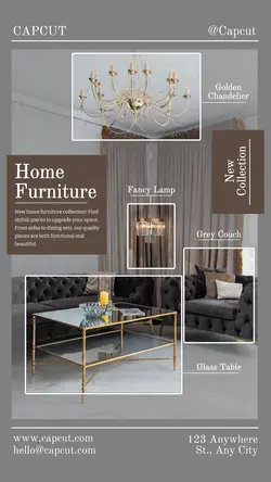 Furniture Home Decoration Instagram Post