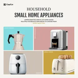Electronic products  small home appliances  Effect display   Minimalist   